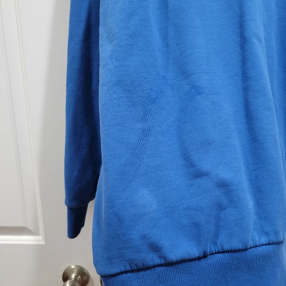 Puma Men's Iconic MCS Full Zip Hoodie Galaxy Blue